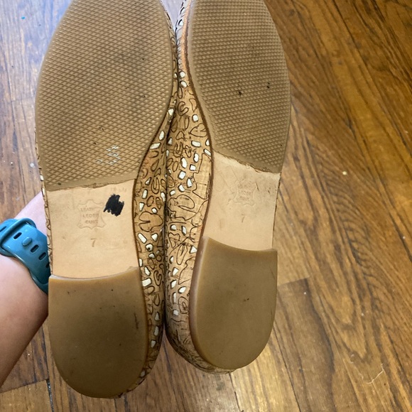 FS/NY gently used shoes -cork - size 7 - Picture 2 of 4